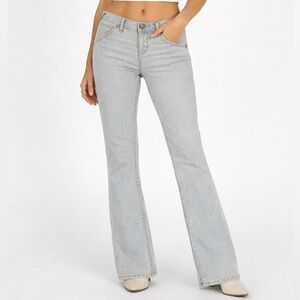 Free People light denim flare jeans - size 27